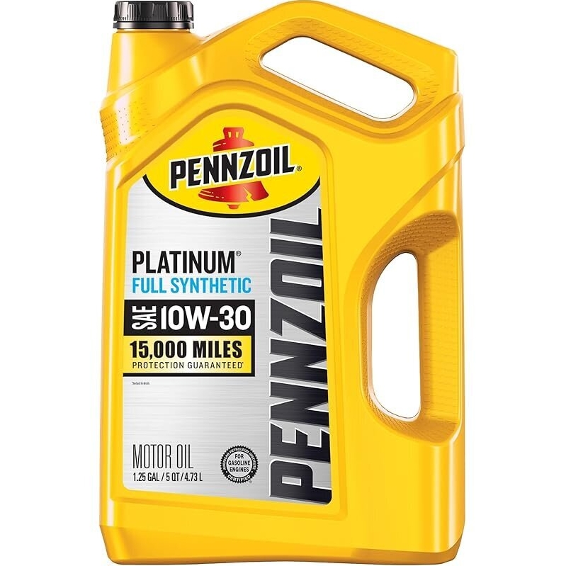 Pennzoil Platinum Full Synthetic 10W-30 Motor Oil - 5 Quart