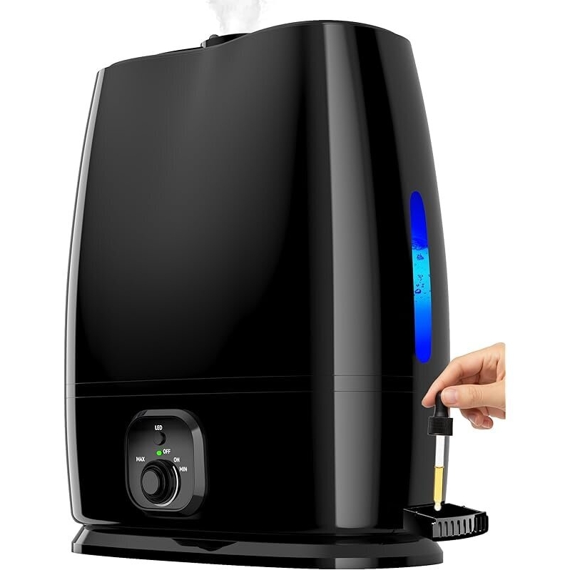 Everlasting Comfort 6L Humidifier for Bedroom - Long-Lasting Humidity
