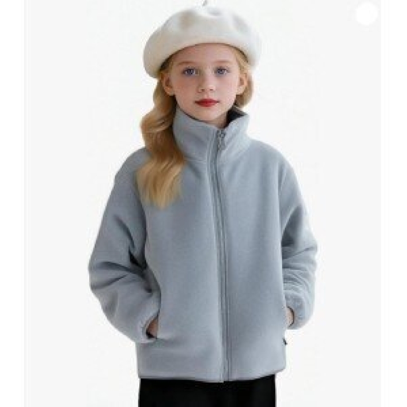 Plush Teddy Fleece Jacket for Kids - Cozy and Warm
