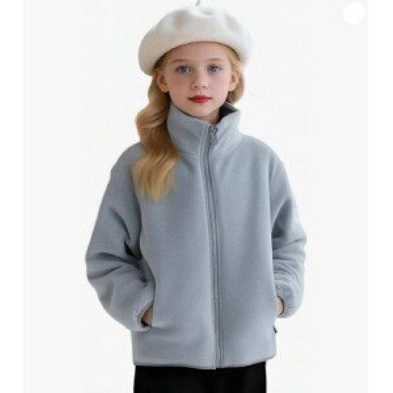 Plush Teddy Fleece Jacket for Kids - Cozy and Warm