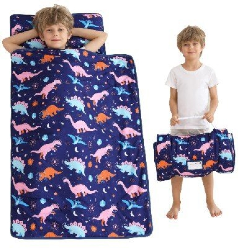 Comfortable and Durable Sleeping Bag for Kids with Dinosaur Design