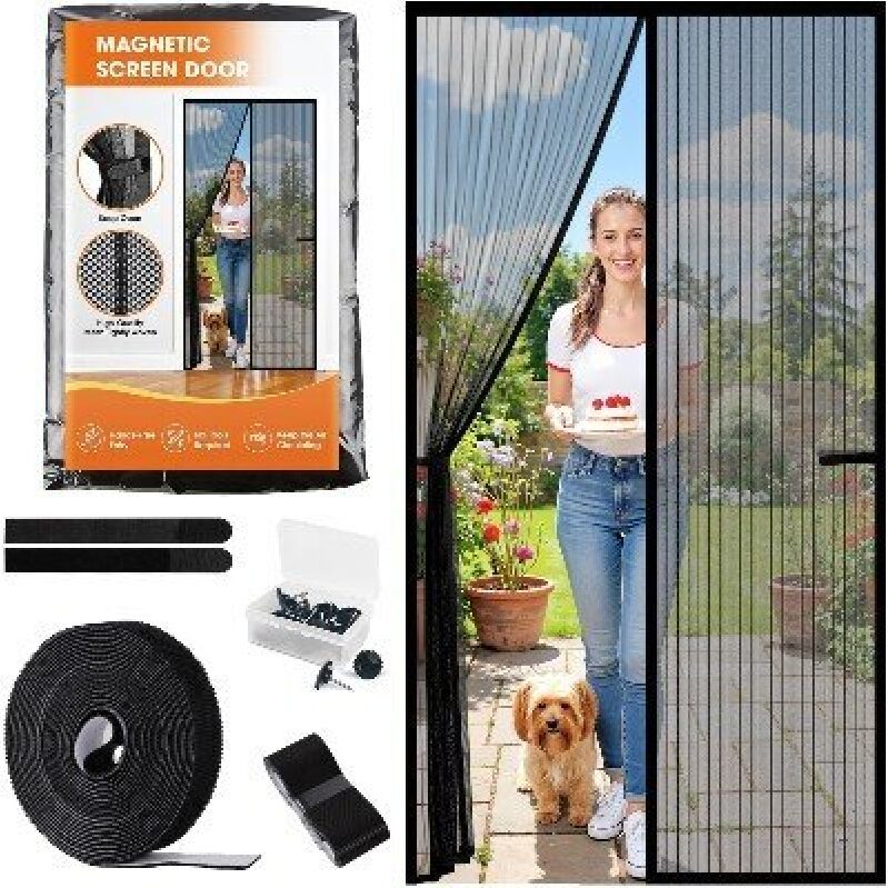SpaceWhisper Magnetic Screen Door 36