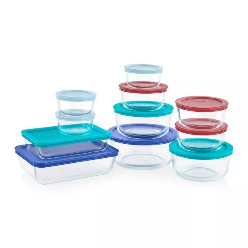 22-Piece Pyrex Glass Food Storage Containers - Ultimate Value Deal