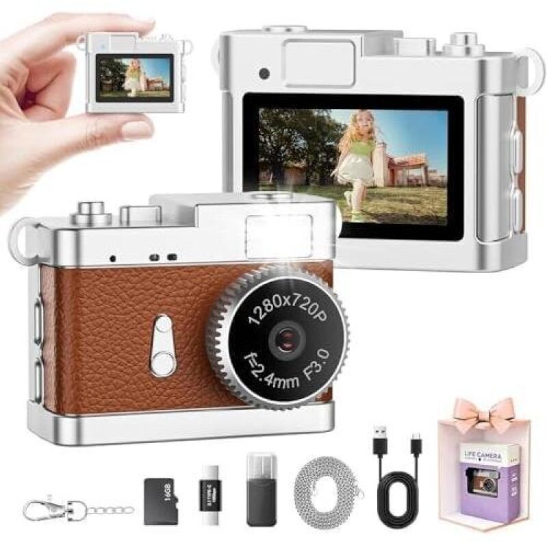 Mini HD 2MP 16G Camera Charm - 50% Discount
