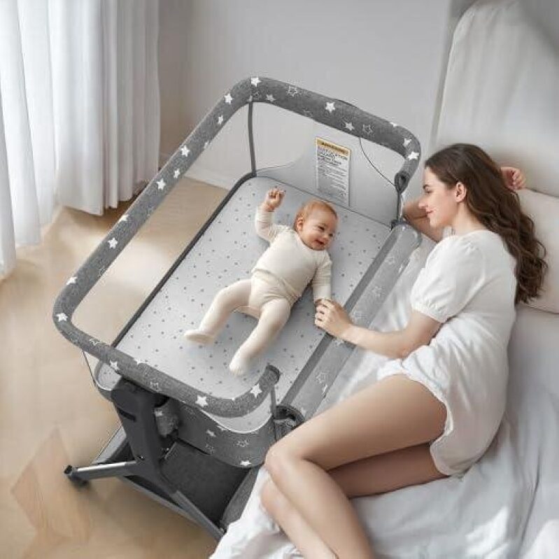 3-in-1 Portable 6-Mode Adjustable Baby Bed - 50% OFF