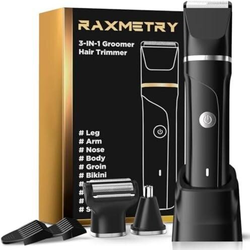 RAXMETRY 3-in-1 Men's Electric Trimmer – 50% Off