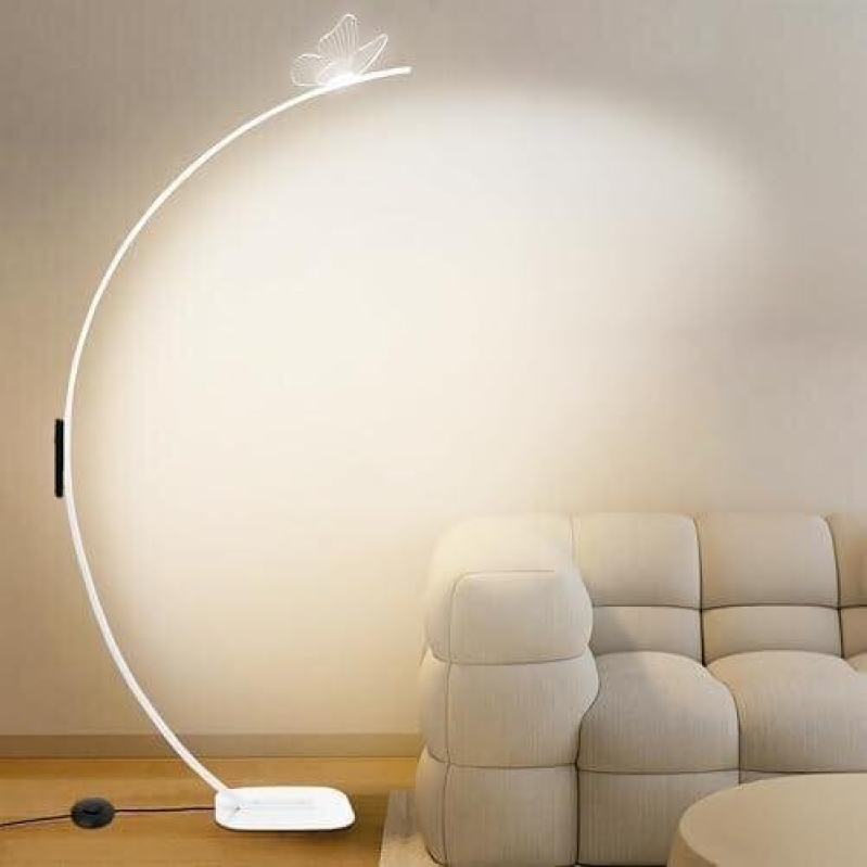 Elegant Butterfly Design Remote & Footswitch Floor Lamp - 50% OFF