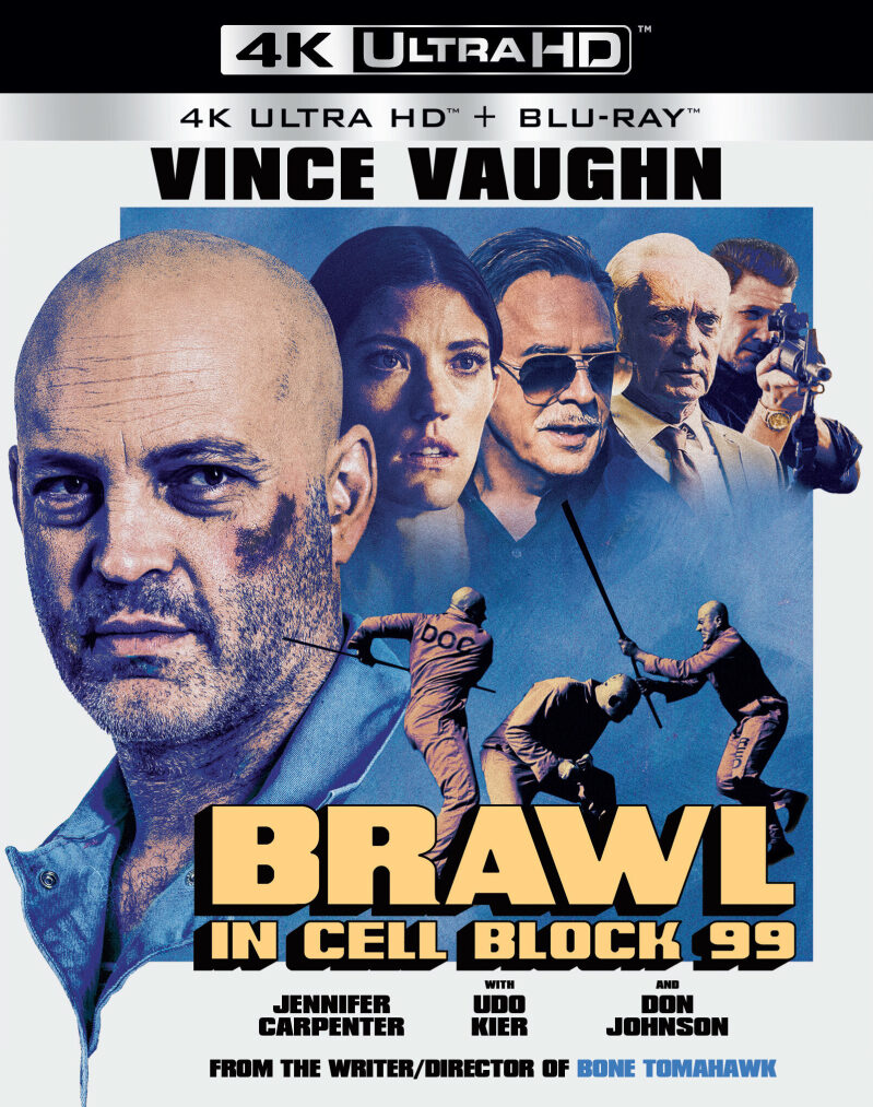 Vince Vaughn in 'Brawl in Cell Block 99' 4K UHD + Blu-Ray