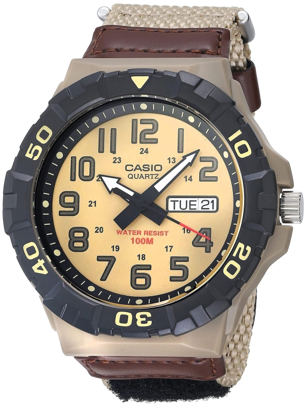 Casio MRW200H Men's Analog Watch - Long-Lasting Battery