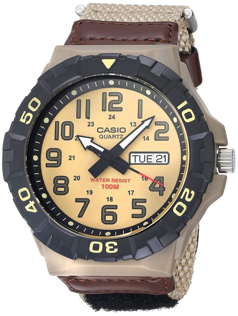 Casio MRW200H Men's Analog Watch - Long-Lasting Battery
