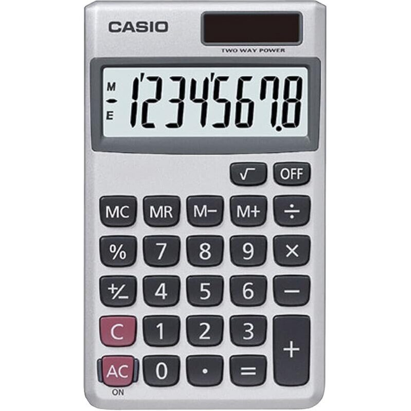 Casio SL-300SV Desktop Calculator - Reliable Everyday Calculations