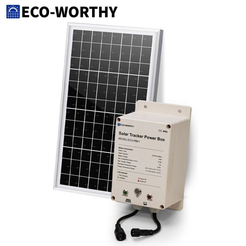 Powerful ECO-WORTHY Solar Tracker Power Box for Independent Solar Systems
