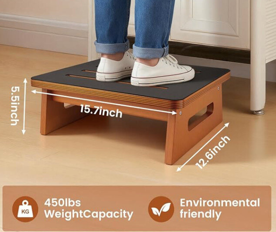 Multi-Functional Anti-Slip and Drop-Resistant Step Stool