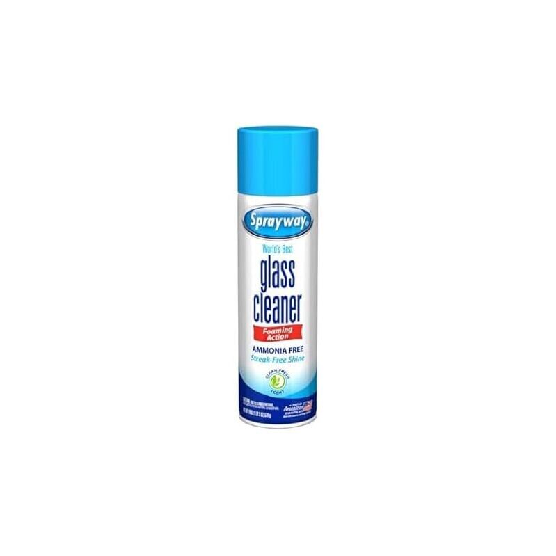 High-Efficiency Glass Cleaner Aerosol - Streak-Free Shine