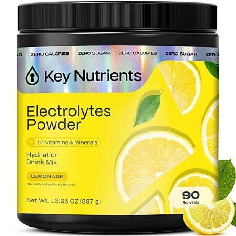 KEY NUTRIENTS Electrolytes Powder - Lemonade Flavor - CP Deals