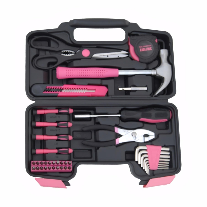39-Piece Household Tools Kit: Essential Home Repair Set