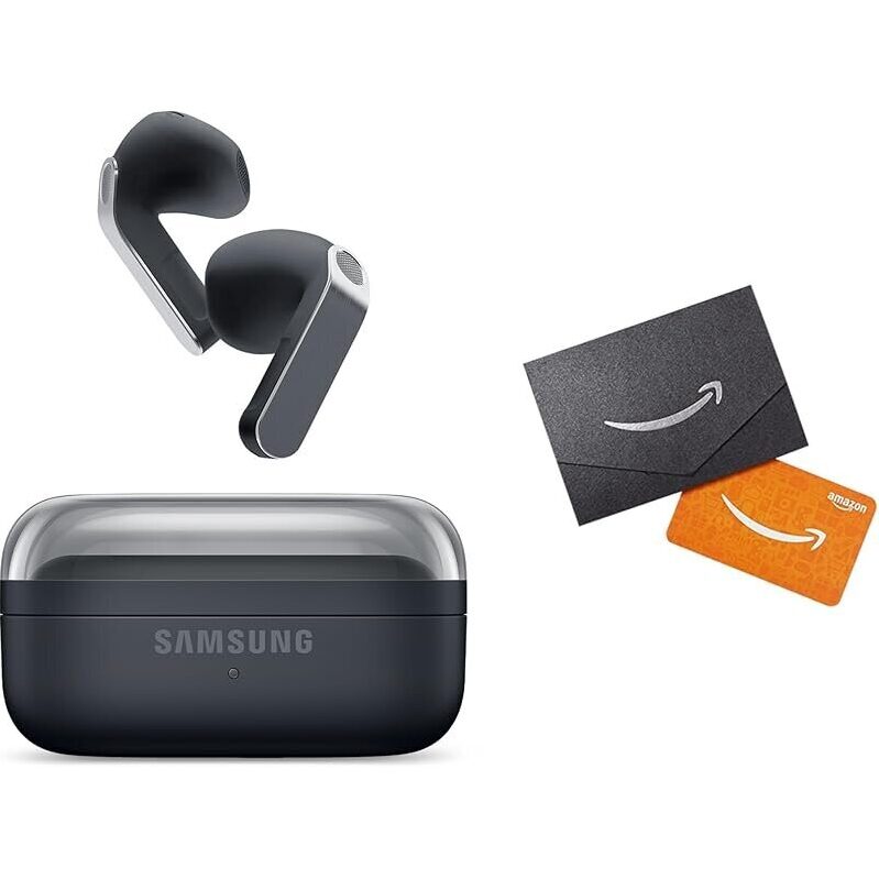 Samsung Galaxy Buds 4 AI True Wireless Bluetooth Earbuds with $20 Amazon Gift Card