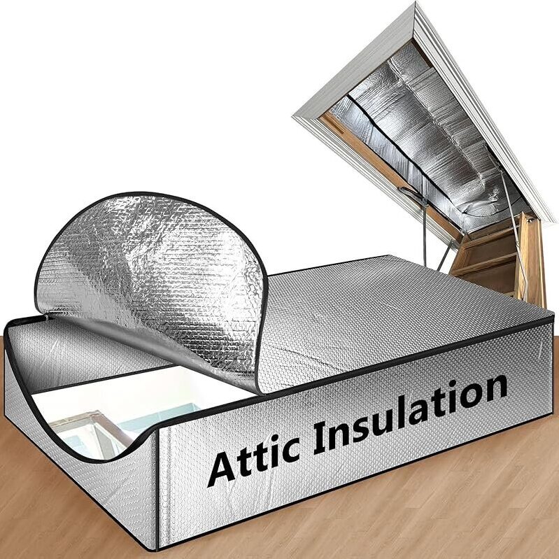Benasan Attic Door Insulation Cover - 25 x 54 x 11 in - Superior Energy Savings