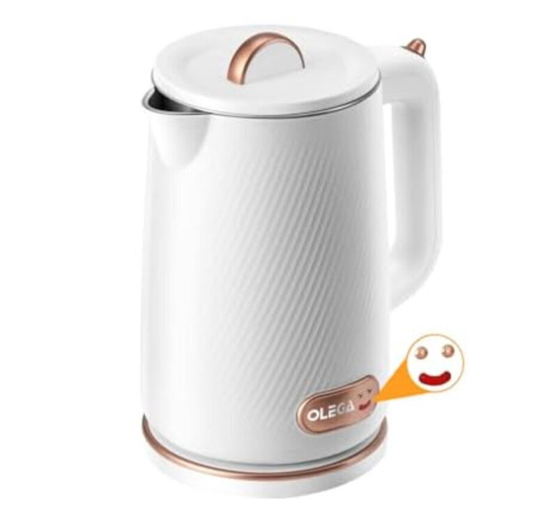 OLEGA 1500W Electric Kettle - Efficient and Safe