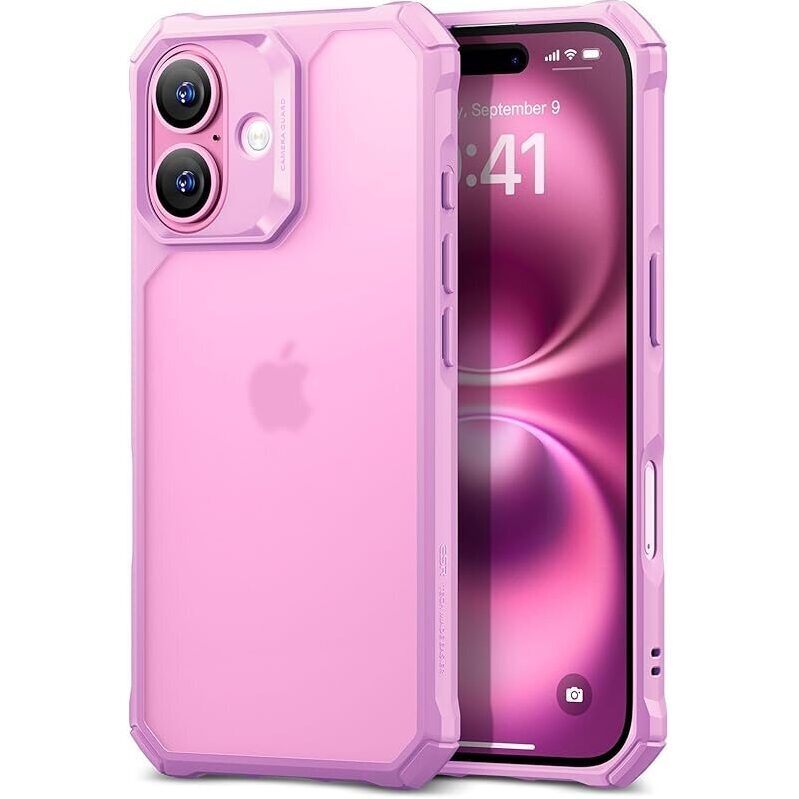 ESR iPhone 16 Case with Military-Grade Protection - Pink