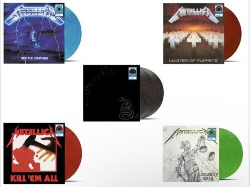 Metallica Vinyl Bundle: Exclusive Rock Collection