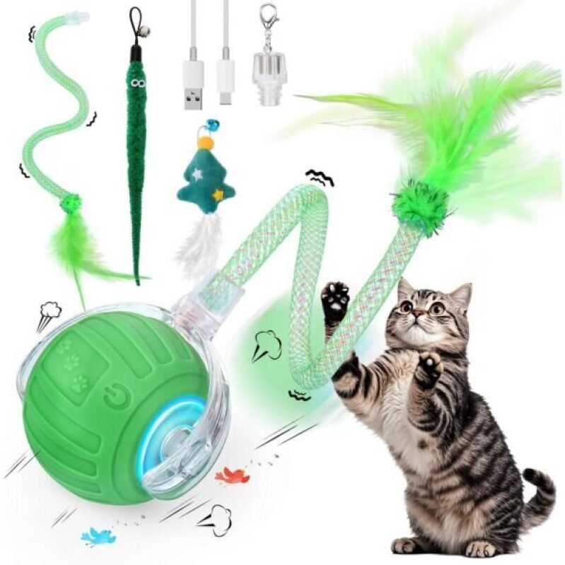 Interactive Cat Toy Ball - 40% Off