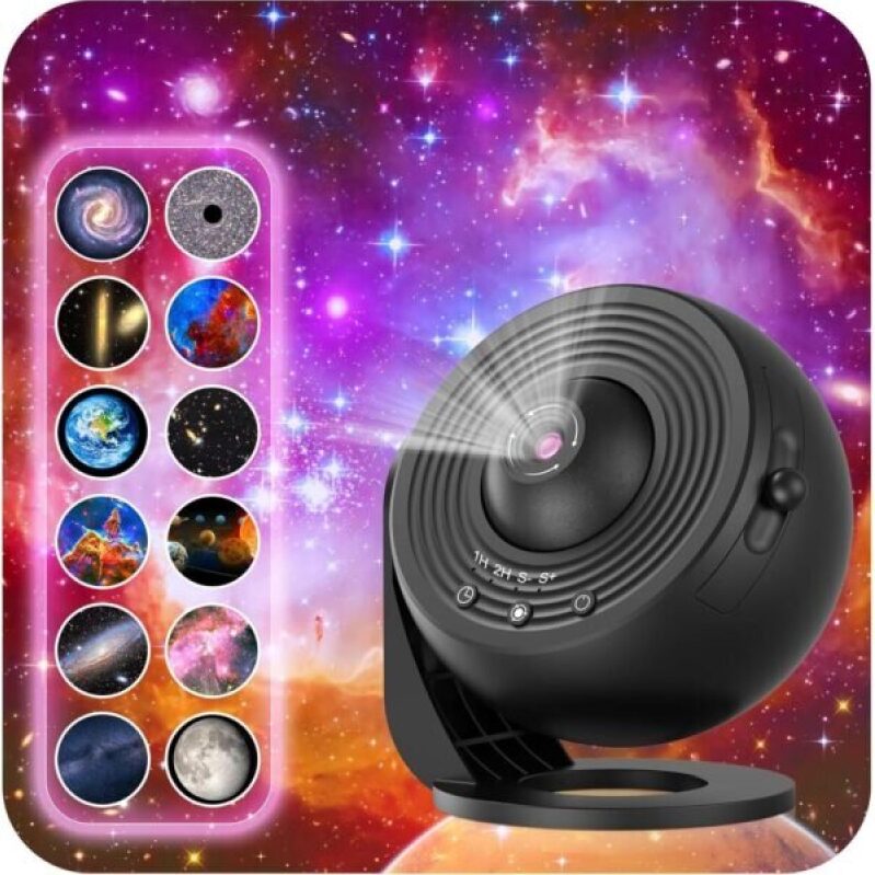 Transform Your Bedroom with a High-Quality Galaxy Projector - Affordable and Stunning