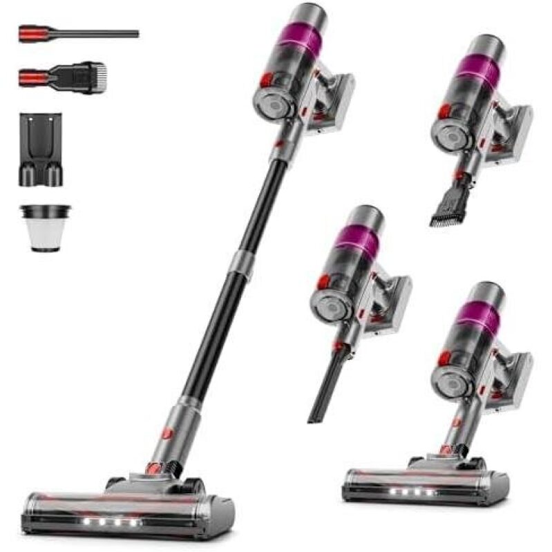 Six-in-One Portable Cordless Vacuum Cleaner - 50% OFF