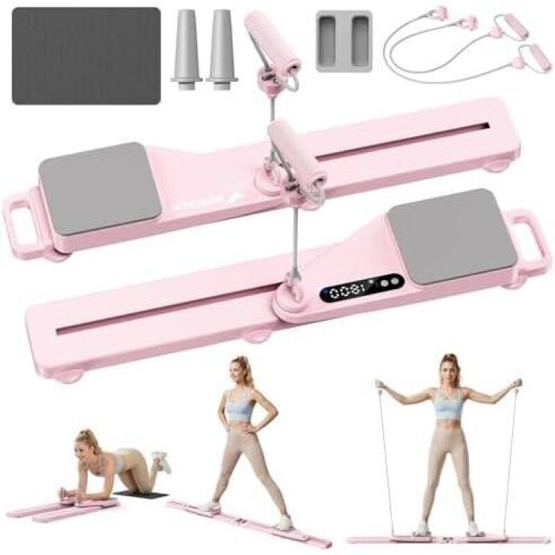 Portable Pilates Training Kit with Resistance Bands - 57% OFF