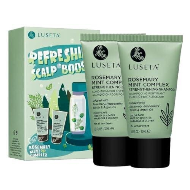LUSETAROSEMARY MINT COMPLEX Strengthening Shampoo & Conditioner Set