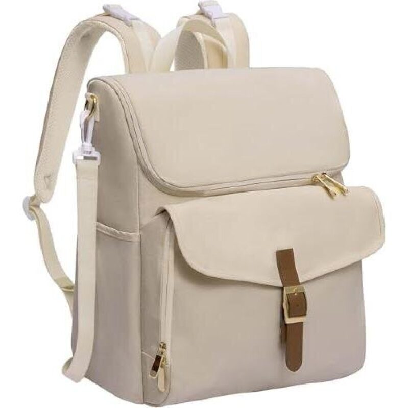 Multifunctional 15-Pocket Backpack with Insulated Compartment