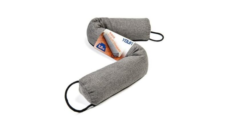YOUFi 36 Inch Weighted Door Draft Stopper - Heavy Duty, Self-Resetting, All-Weather Protection