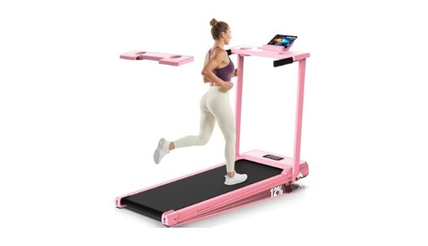 FUNMILY 3.5HP Walking Pad Incline Treadmill: Compact Fitness Solution
