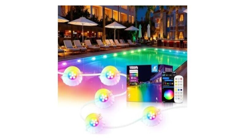 RGB Pool Lights - Enhance Your Pool Ambiance with Color-Changing Lights