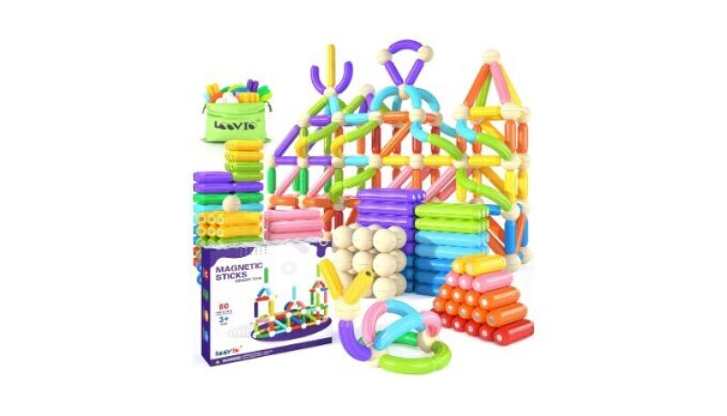 Loovii Magnetic Building Blocks: Perfect Educational Toy for Kids Aged 3+