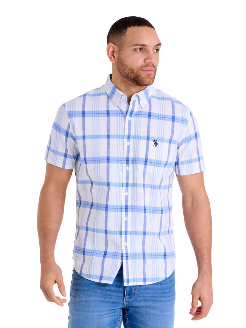 U.S. Polo Assn. Men's Short Sleeve Button-Down Shirts - Classic Style, Modern Comfort