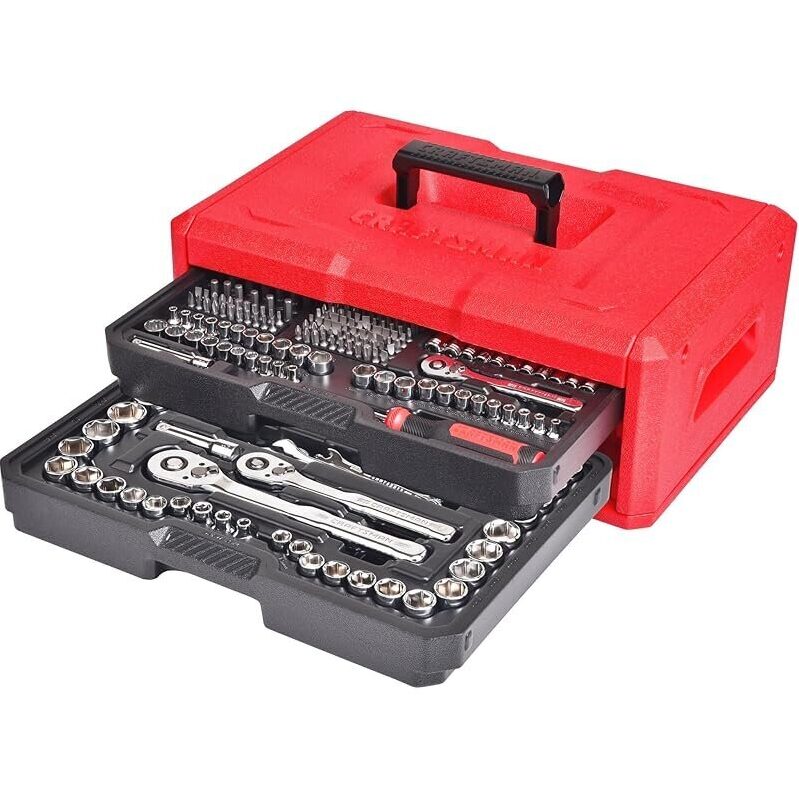 256-Piece Mechanics Tool Set with Sockets - Ultimate Automotive Solution