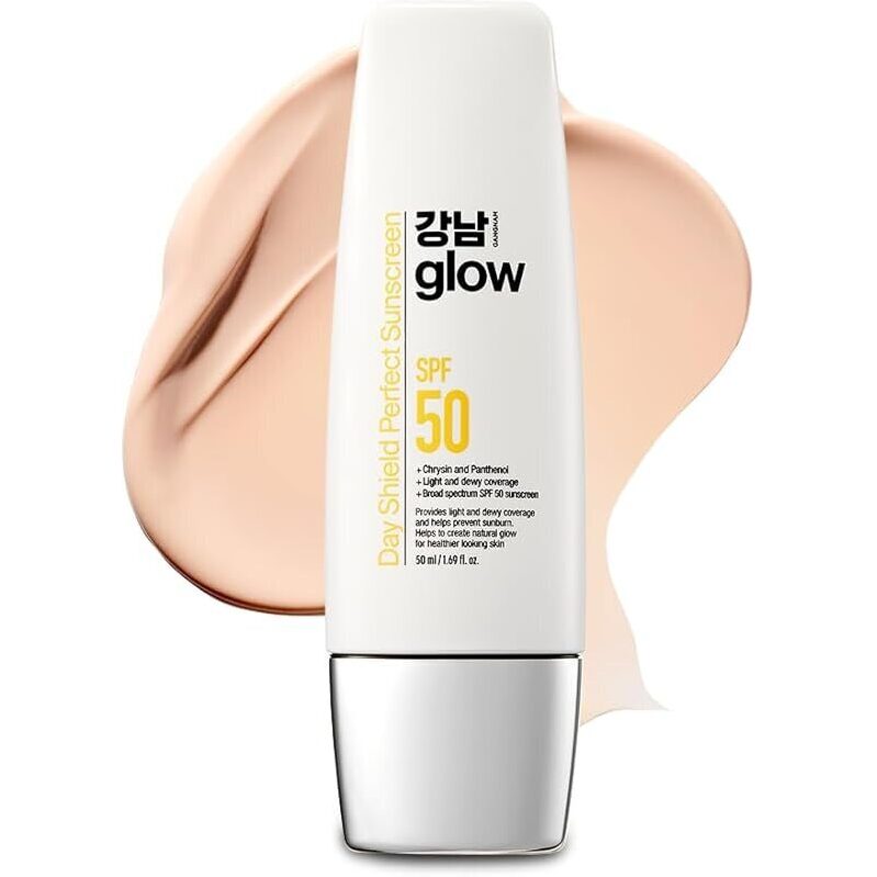 Gangnam Glow Day Shield Perfect Sunscreen SPF 50 - Natural Glow Protection