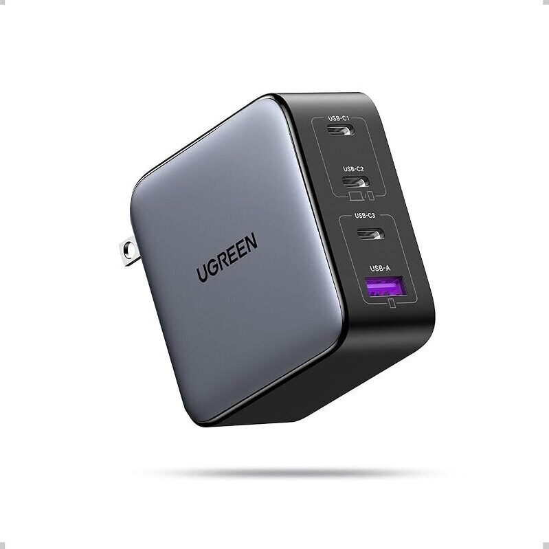 Powerful Ugreen 100W Nexode 4-Port GaN Foldable USB-C Charger
