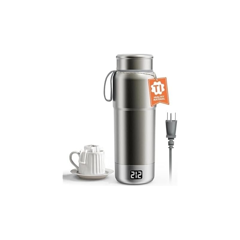 Lunowa Pure Titanium Travel Kettle: Safe, Portable, Efficient