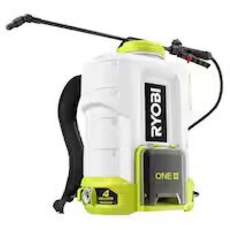 RYOBI ONE+ 18V Cordless Battery 4 Gallon Backpack Chemical Sprayer - Efficient Gardening Tool