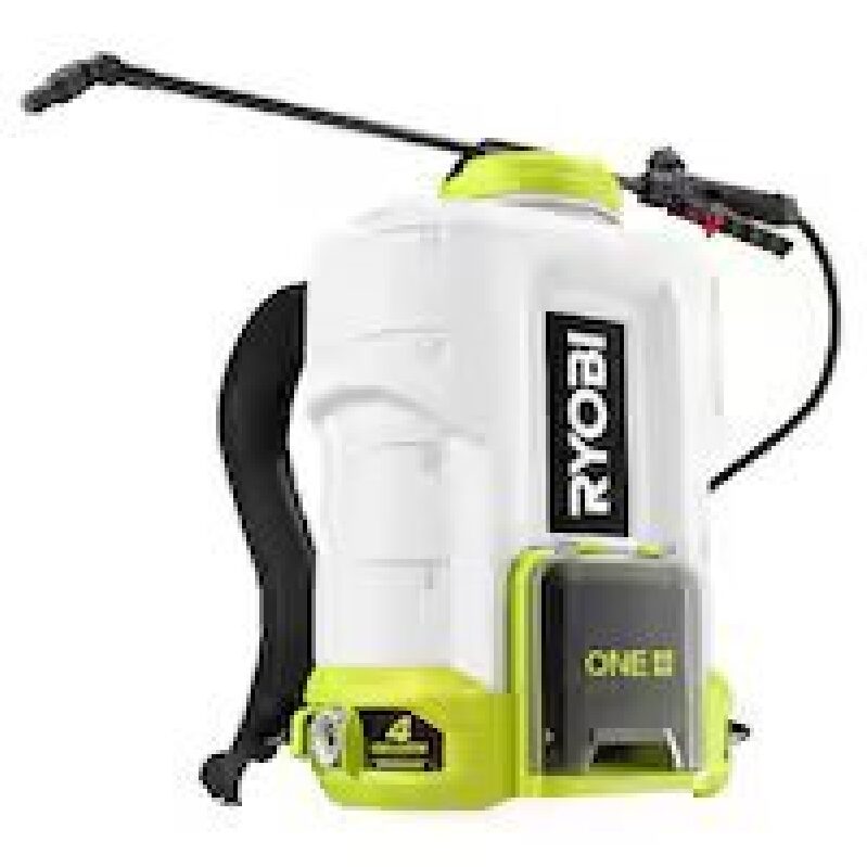 RYOBI ONE+ 18V Cordless Battery 4 Gallon Backpack Chemical Sprayer - Efficient Gardening Tool