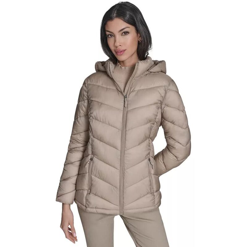 Charter Club Womens Packable Hooded Puffer Coat - Ultimate Winter Warmth