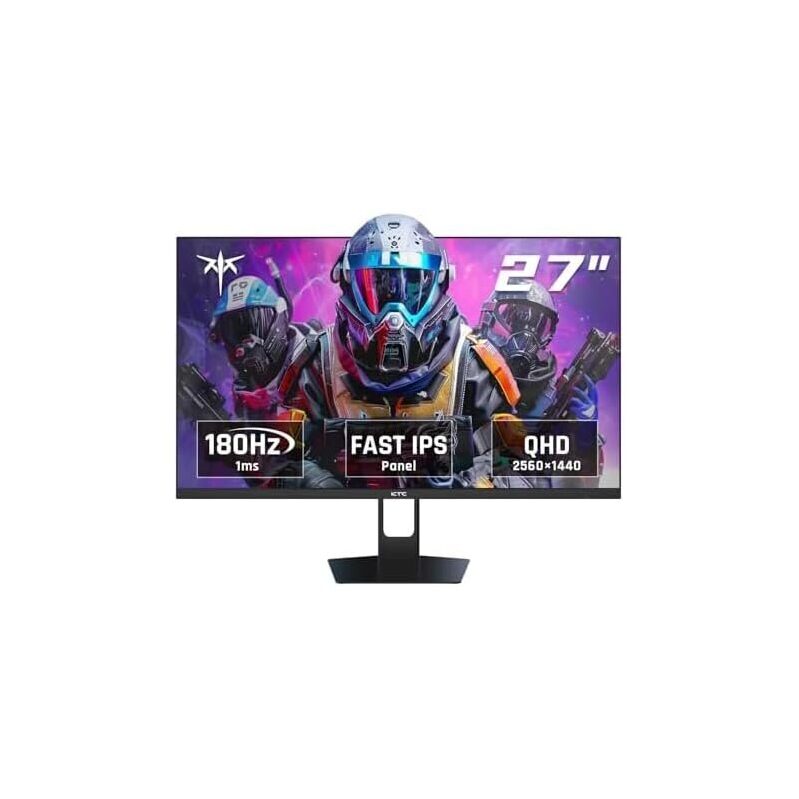 KTC H27T22S 27-inch QHD 180Hz Gaming Monitor for Immersive Gameplay