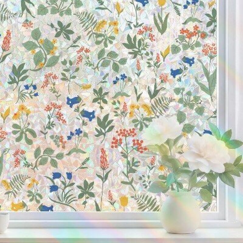Enhance Your Privacy with Tymina's Floral Window Film