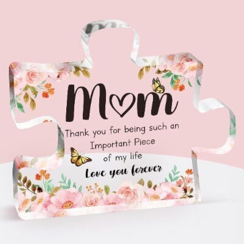 Celebrate Motherhood with a Heartfelt Acrylic Puzzle Piece