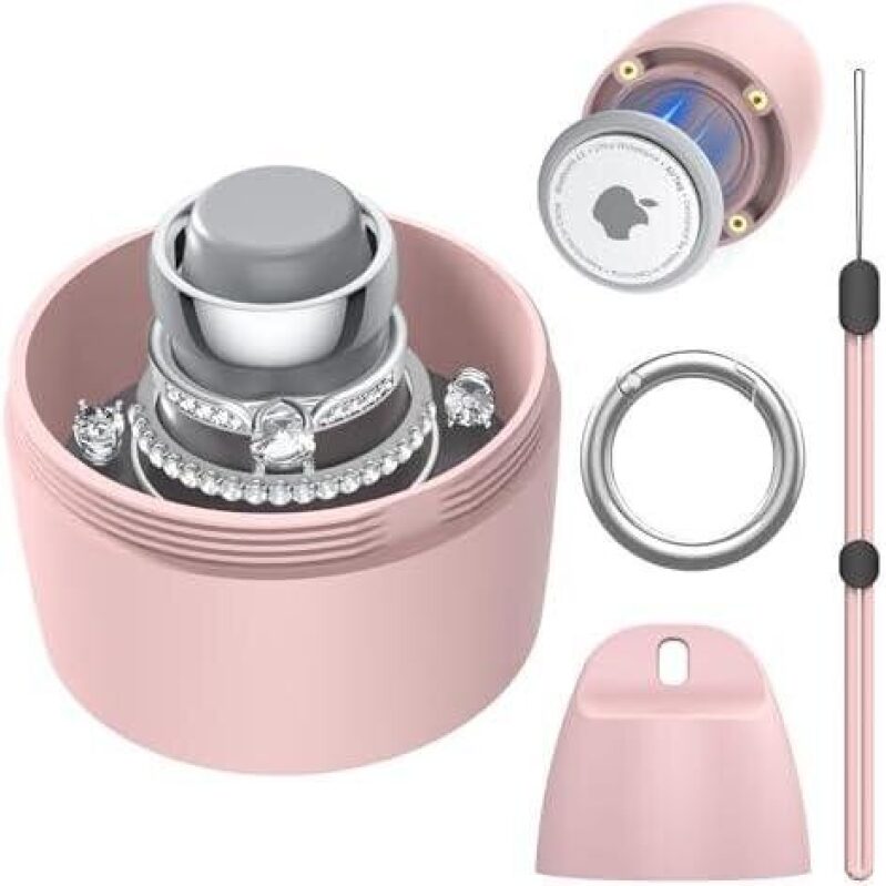 防丢 AirTag Ring Storage Case with Hard Shell - 50% OFF