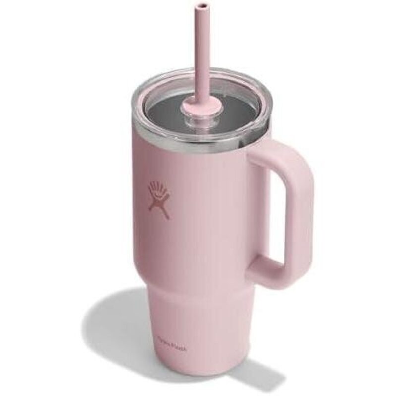 Hydro Flask 24oz Tumbler with Handle - Insulated Stainless Steel Travel Cup