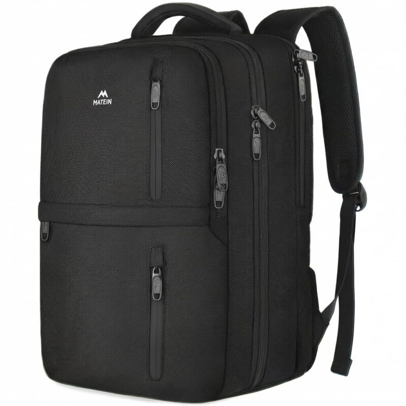 Matein 17-inch Carry-On Travel Laptop Backpack - 40L