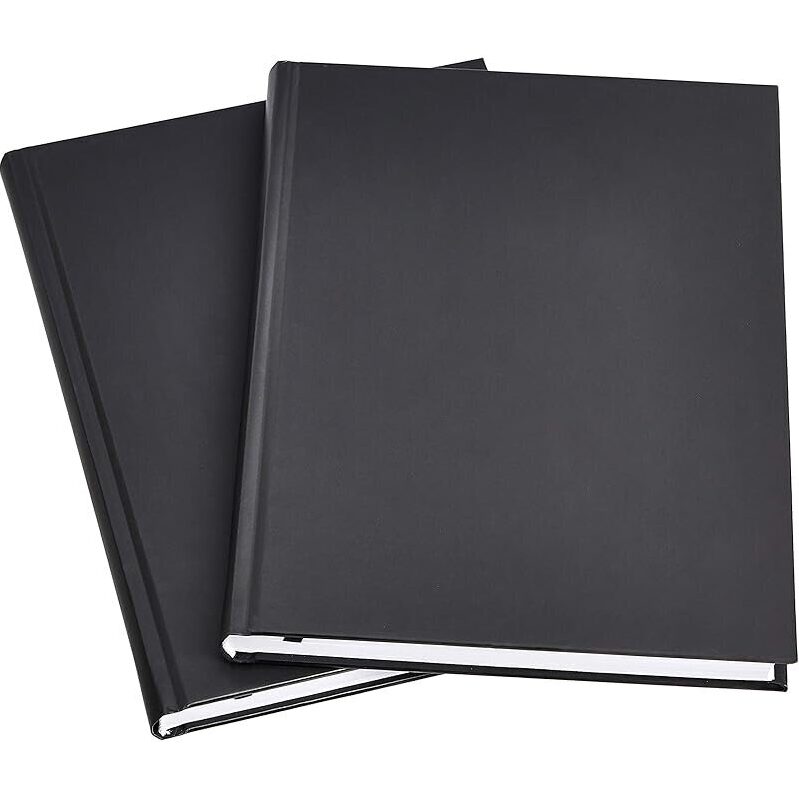 2-Pack Professional Hardcover Journals by Amazon Basics - Premium Quality Writing Journals